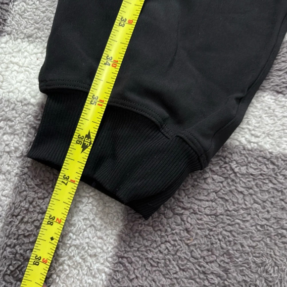 Lululemon Black Jogger Pants Drawstring Elastic Waist Womens Size XS - Picture 6 of 7